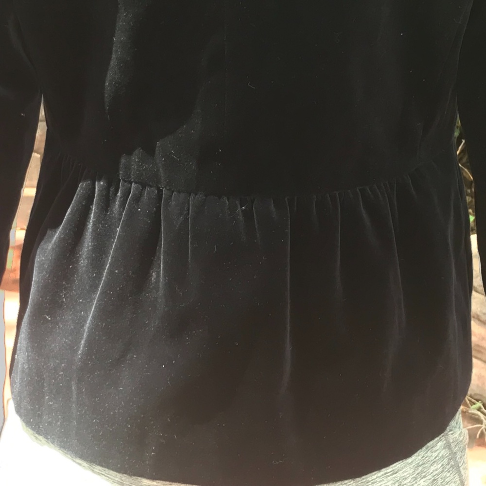 NEW J. Crew Blue Cotton Velvet Jacket - Picture 7 of 10